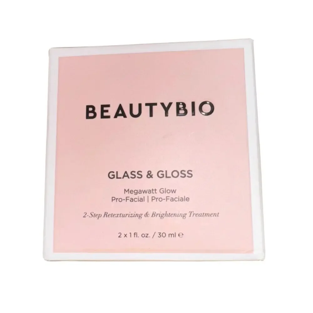 Beauty Bio Glass &‎ Gloss Megawatt Glow Pro Facial Retexturizing and Brightening